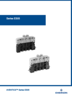 AVENTICS ES05 VALVE CATALOG ES05 SERIES: 2X3/2-DIRECTIONAL VALVES